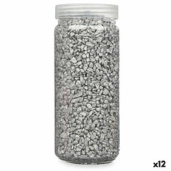 Gift Decor Pierres Décoratives Argenté 2 - 5 mm 700 g (12 Unités)