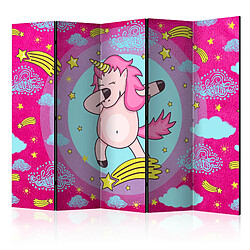 Artgeist Paravent - Dancing Unicorn II [Room Dividers] [225x172]