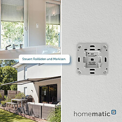 Homematic IP Smart Home Starter Kit d'ombrage - Contrôle Intelligent des Volets roulants et auvents, également Via Application Gratuite, 158143A0 pas cher