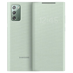 Samsung Étui LED View pour Galaxy Note20 - Mystic Green