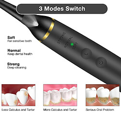 Avis Universal Son Électricité Dentisterie Tartre Dentifrice Teinture des dents Contamination des dents Gomme d'effacement Soins dentaires Blanchiment des dents & 124 ; Irrigateur oral