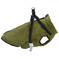 Avis vidaXL Manteau pour chiens avec harnais imperméable réfléchissant 5XL