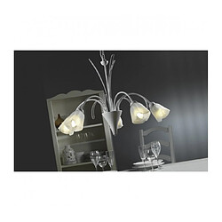 Onli Suspension ANTEA 5 Light Verre,Métal Blanc