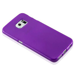 Cadorabo Coque Samsung Galaxy S6 EDGE Etui en Mauve pas cher