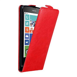 Cadorabo Coque Nokia Lumia 630 / 635 Etui en Rouge