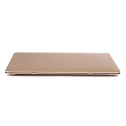 Avis Wewoo Housse Étui or pour Macbook 12 pouces Metal Texture Series Hard Shell de protection en plastique