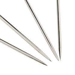 Avis 4 pcs Aiguilles à Couture Kit Outils Loisirs Créatif Accessoires De Couture Bricolage en Acier