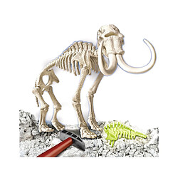 CLEMENTONI - Jeu d'archéologie fluorescente Mammoth