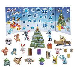 Avis Calendrier de l'Avent Pokemon 2021 24 cadeaux à l'intérieur avec Pikachu de Noël