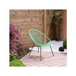 Habitat Et Jardin Lot de 2 fauteuils de jardin Ania - Vert