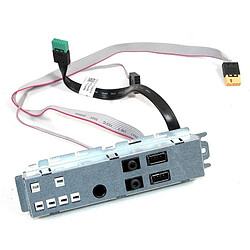 Front Panel I/O Dell 03D62W 3D62W 2x USB Audio IN/OUT OptiPlex 3020 SFF - Occasion