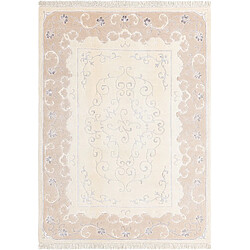 Vidal Tapis de laine 208x150 beige Darya