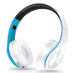 Acheter Écouteurs stéréo Bluetooth, casque d'écoute, musique, FM, Support carte SD, avec micro, pour téléphone portable