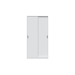 Loungitude Armoire ENZO 2 portes coulissantes L100