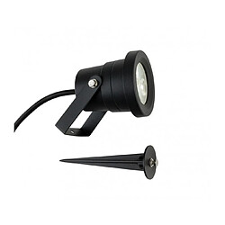 Luminaire Center Piquet de jardin Hayes Aluminium moulé Noir 24,5 Cm