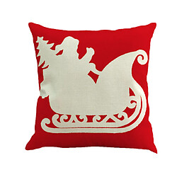 Acheter P95 4PCS 45 * 45cm Christmas Christmas Rouge Elk motif étreignant Taie d'oreiller de vacances à la maison Décoration Taie d'oreiller Sofa Coussin Coussin