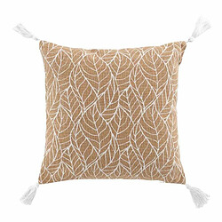 Paris Prix Coussin Déco Imprimé Kalinda 40x40cm Blanc