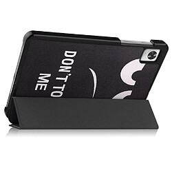 Acheter Htdmobiles Housse pour Realme Pad Mini (8,7 pouces) - etui coque pochette simili cuir - DON’T TOUCH ME