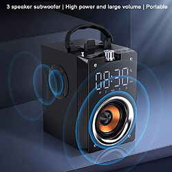 Universal Haut-parleur Bluetooth Portable Haute-Bas Subwoofer Subwoofer Haut-Bass Haut-parleurs Grand Volume Volume Volume Audio en plein air | Enceintes extérieures pas cher