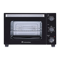 CONTINENTAL EDISON CEMF35B4 - Minifour electrique 35L noir - 1500W - Rotissoire, Convection naturelle