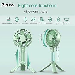 Avis Universal Mini ventilateur de bureau Portable Portable Portable Fan Portable Extérieur USB Ventilateur Refroidisseur d'air Petit Bureau Tripod Ventilateur Rechargeable