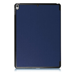 Avis Etui en PU support triple bleu foncé pour votre Apple iPad Air 10.5 (2019)/Pro 10.5 pouces (2017)