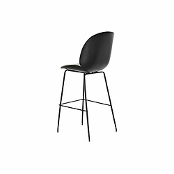 Tabouret DKD Home Decor 50 x 53 x 114 cm Noir Métal Gris foncé polypropylène pas cher