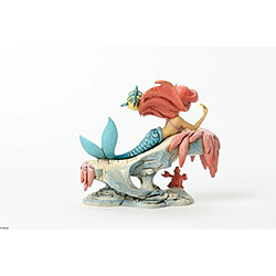 Enesco 4037501 Ariel sur Rocher Résine 16 cm