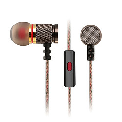 GUPBOO Nouvelle arrivée KZ EDR1 Metal In-Ear Headphones Haute qualité Hi-Fi Sports In-Ear Headphones Garn