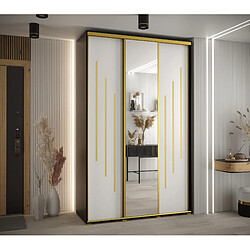 Abiks Meble Armoire DAVOS 9 À Portes Coulissantes 235,2/150/45 3 Portes