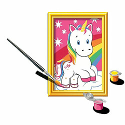 Ludendo Coffret créatif Ravensburger Numéro D'art Mini - Adorable Licorne