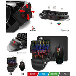 Spirit of Gamer PACK GAMER 3 EN 1 G900 RGB PS5 SWITCH XBOX PC Clavier + Souris + Tapis pour console GAMEBOARD