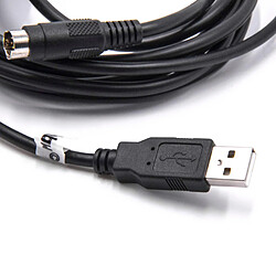 Acheter vhbw Câble de programmation USB pour système de commande Allen Bradley MicroLogix 1000, 1100, 1200, 1400, 1500, Micro Panelviews et USB-1761-CBL-PM02