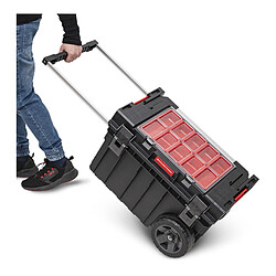 Acheter Toolbrothers RHINO XXL Trolley ECO Standard Handling+ 605 x 405 x 345 mm 44 l IP66 avec roulettes sur axe métallique