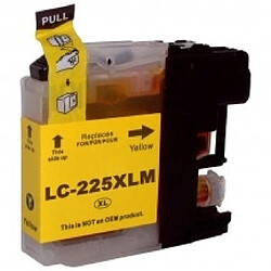 Cartouche d'encre compatible Brother Lc225 Xl Jaune