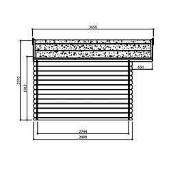 Acheter Solid Abri de jardin NIORT 4180X2980