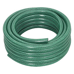 vidaXL Tuyau d'arrosage vert 0,5" 30 m PVC