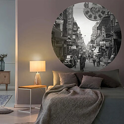 Acheter WallArt Papier peint cercle Hong Kong the Old Days 190 cm