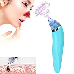 Wewoo Brumisateur bleu 5W 1A Multi-fonction Blackhead Extractor Pore Cleanser avec quatre sondes