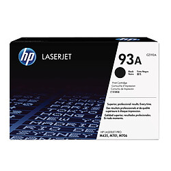 HP 93A toner LaserJet noir authentique