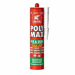 Avis colle de montage et mastic d?étanchéité - griffon poly max fix&seal express - blanc - griffon 6150450