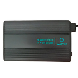 Convertisseur 12V-230V 300W USB avec fusible de protection - Watt and co