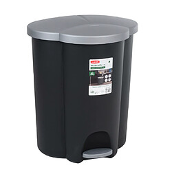 Poubelle de tri sélectif Curver Trio 40L V2