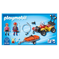 Playmobil® Action - Secouriste des montagnes avec quad