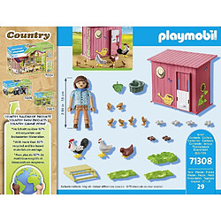 Playmobil® 71308 Agricultrice et poulailler pas cher