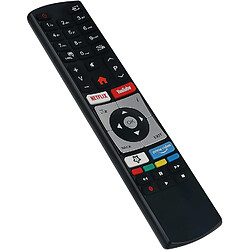 SANAG Nouveau Rc4318P Telecommande De Remplacement Rc4318P 30101761 Telecommande Pour Telefunken 30101761 Rc4318P Pour Techwood H32T60F 32 Zoll Fernseher/Smart Tv Remote Controller