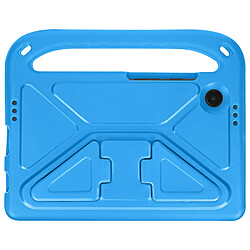 Avizar Coque Antichoc Enfant pour Samsung Tab A9 avec Poignée et Support Bleu