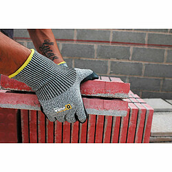 Acheter Gants de travail JUBA K-Rock Latex Anti-coupure Noir Fibre - 9