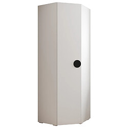 Abiks Meble Armoire Inova 4 236,7/81,7/81,7 (bianco/nero)