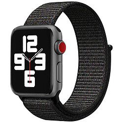 Avizar Bracelet Apple Watch 42 à 49 mm Noir